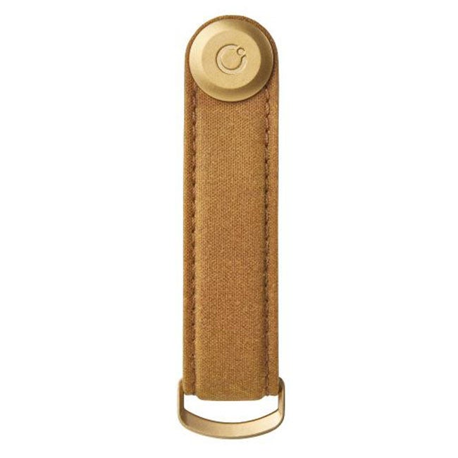 ORBITKEY ORGANISER WAXED CANVAS GOLDEN SAND