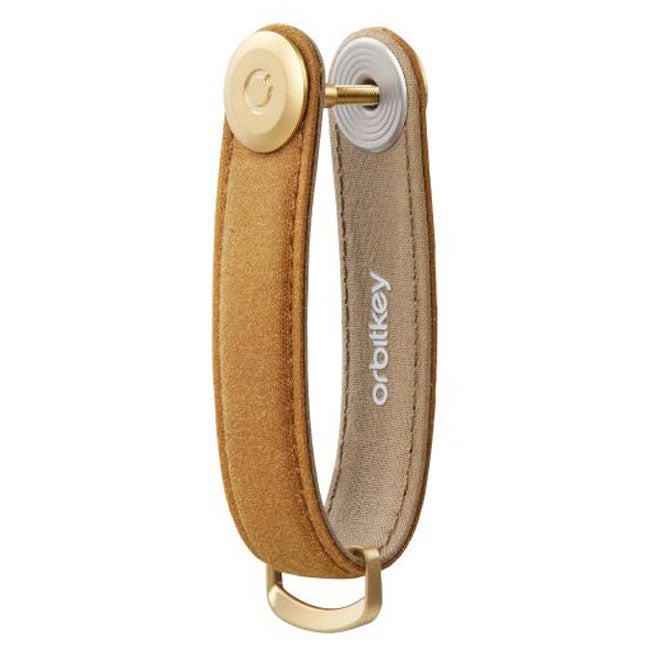 ORBITKEY ORGANISER WAXED CANVAS GOLDEN SAND