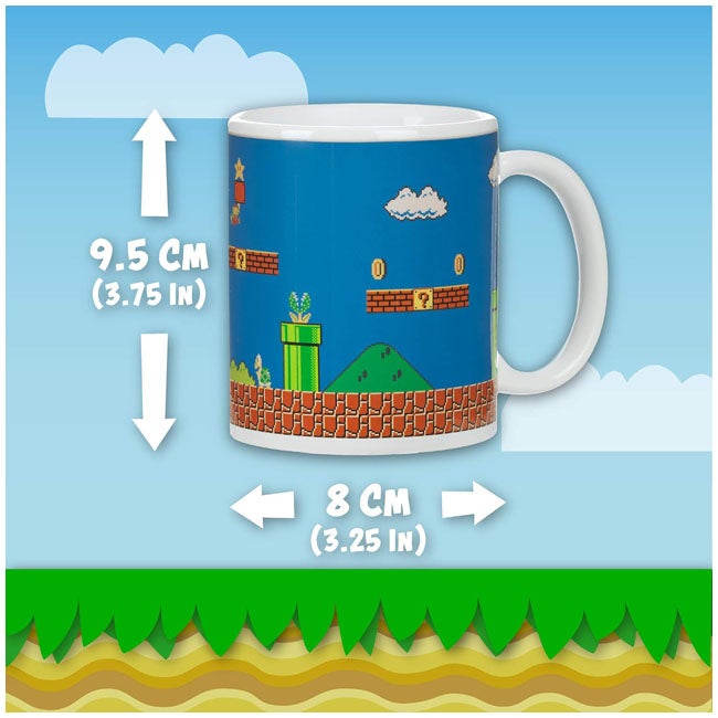 PALADONE SUPER MARIO BROS HEAT CHANGING MUG
