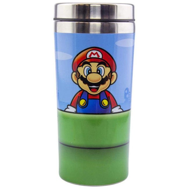 PALADONE WARP PIPE TRAVEL MUG SUPER MARIO