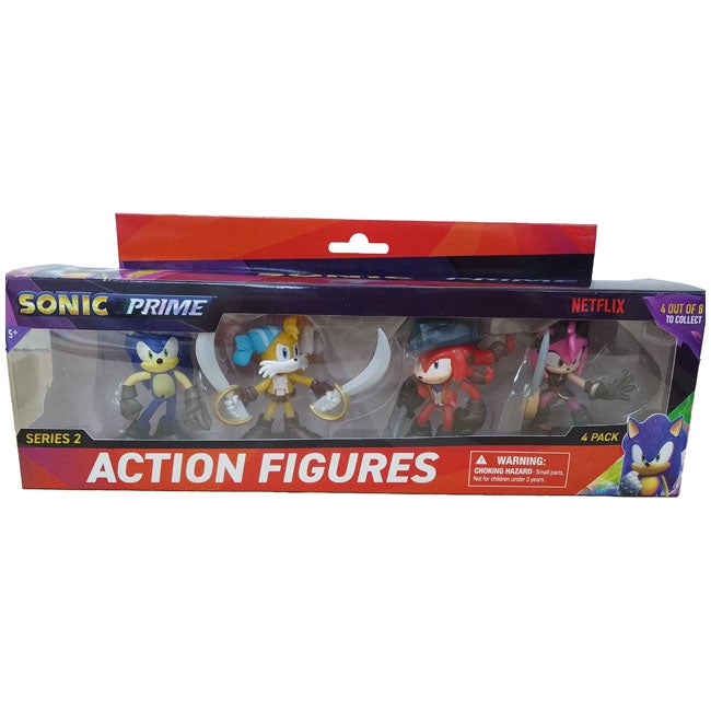 SONIC PRIME 3INCH FIGURE 4 PACK