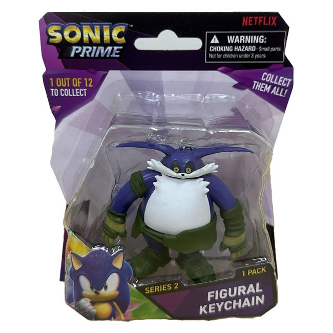 SONIC PRIME FIGURE KEY CHAIN BLISTER PACK ASSORTED