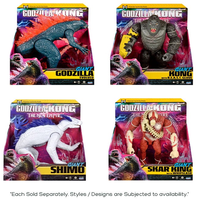 GODZILLA X KONG THE NEW EMPIRE GIANT KONG WITH BEAST GLOVE