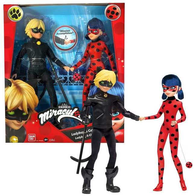 MIRACULOUS MISSION ACCOMPLISHED - LADYBUG AND CAT NOIR