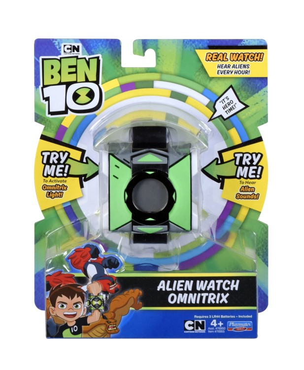 BEN 10 ALIEN WATCH OMNITRIX LIGHTS & SOUND