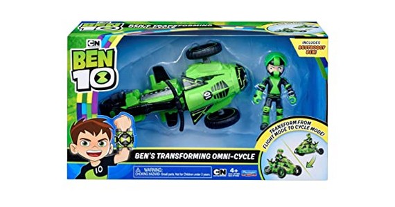 BEN 10 TRANSFORMING VEHICLE WITH FIGURE