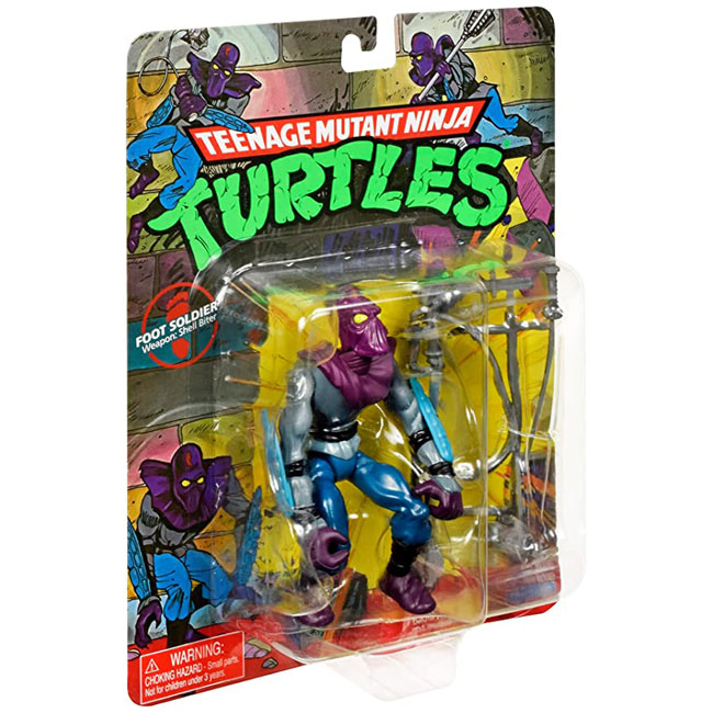 PLAYMATES TMNT CLASSIC 4" MUTANT FIGURE - FOOT SOLDIER
