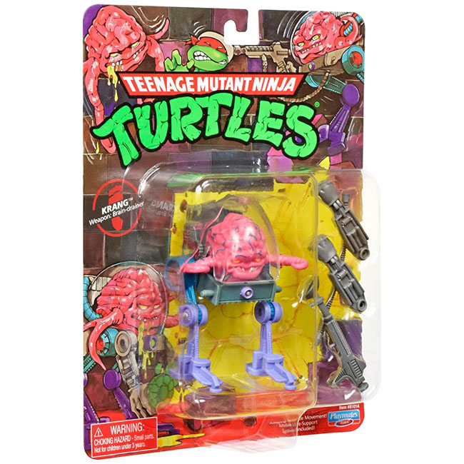 PLAYMATES TMNT CLASSIC 4'' MUTANT FIGURE - KRANG BASIC