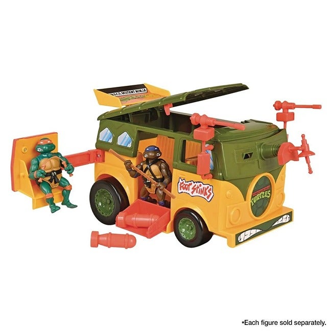 TMNT CLASSIC ORIGINAL PARTY WAGON VEHICLE