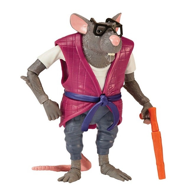 TMNT MUTANT MAYHEM SPLINTER MASTER SENSEI ACTION FIGURE