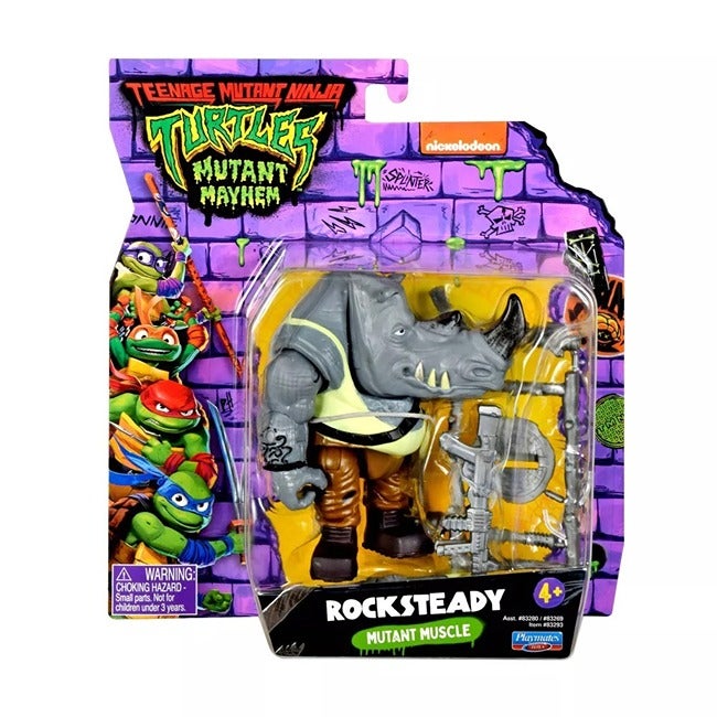 TMNT MUTANT MAYHEM ROCKSTEADY MUTANT MUSCLE