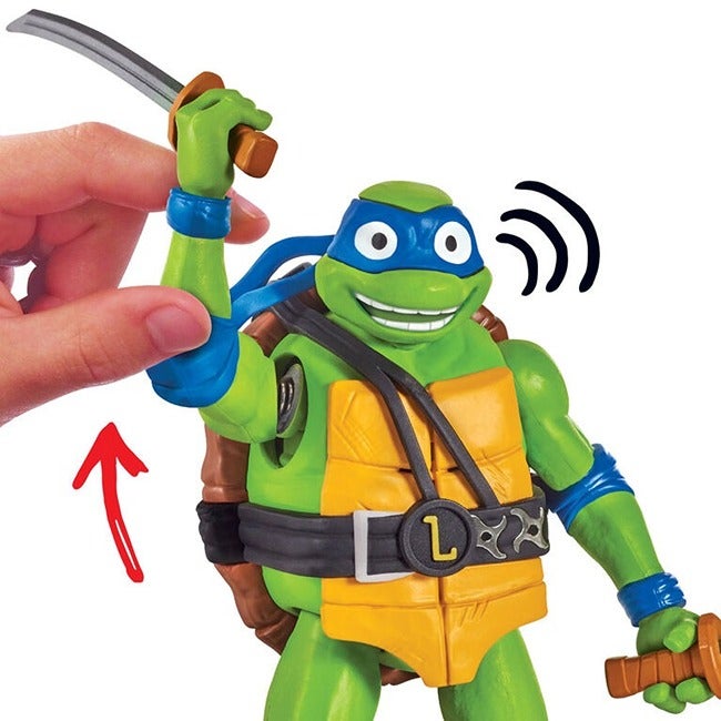 TMNT MUTANT MAYHEM NINJA SHOUTS LEONARDO
