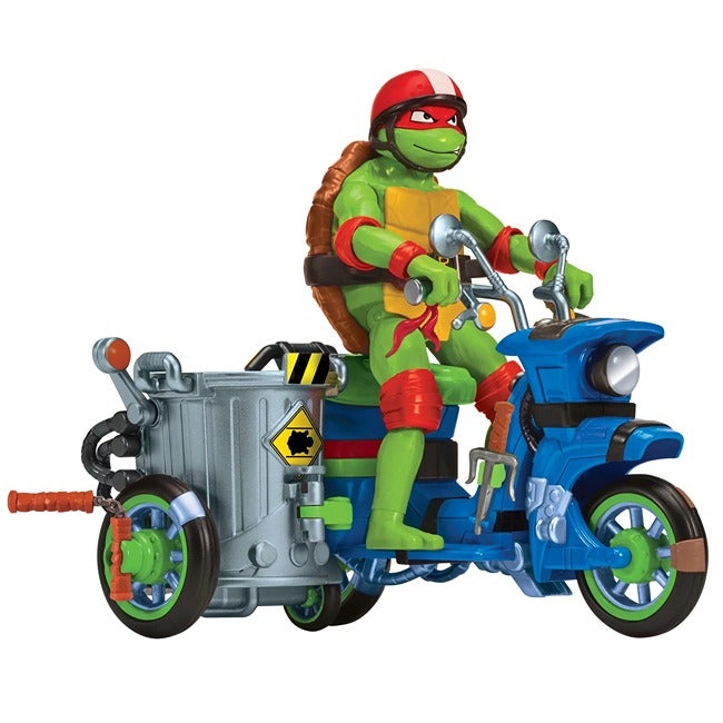 TMNT MUTANT MAYHEM BATTLE CYCLE WITH RAPHAEL