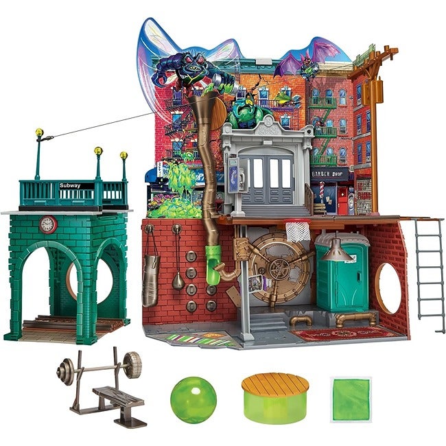 TMNT MUTANT MAYHEM SEWER LAIR PLAYSET