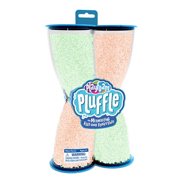 PLAYFOAM PLUFFLE TWIST GLOW IN THE DARK