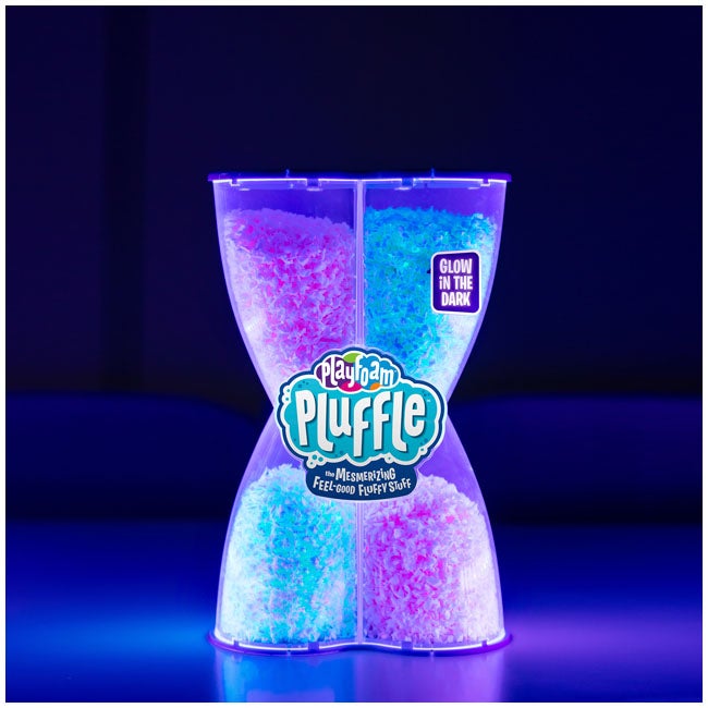 PLAYFOAM PLUFFLE TWIST GLOW IN THE DARK