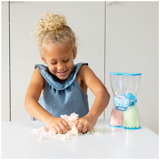 PLAYFOAM PLUFFLE TWIST GLOW IN THE DARK