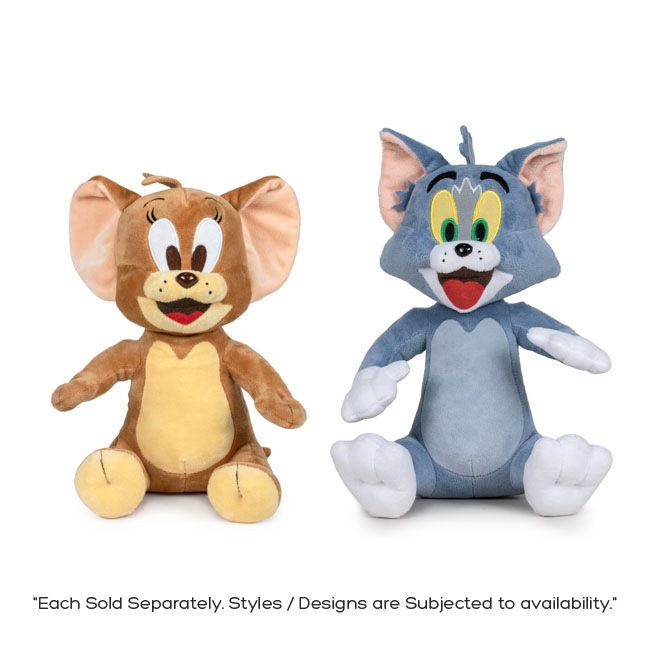PLAY BY PLAY TOM & JERRY CLASSIC PLUSH 37CM ASSORTED