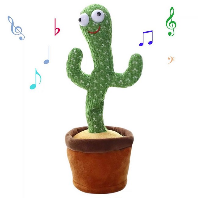 POWER JOY FUN TIME DANCING CACTUS B/O
