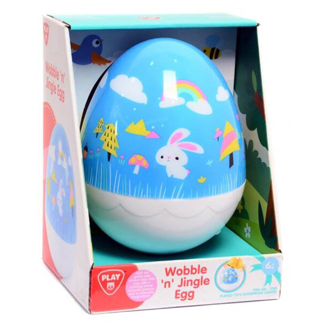 KEEL TOYS WOBBLE N JINGLE EGG