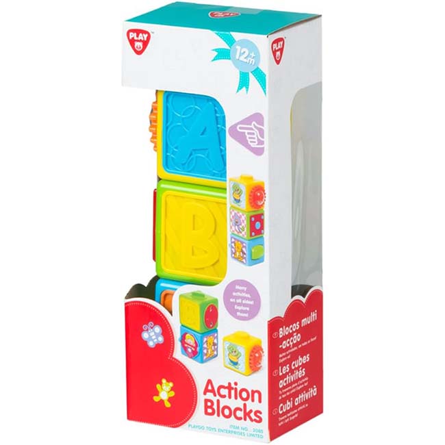 PLAY GO ACTION BLOCKS MULTICOLOR
