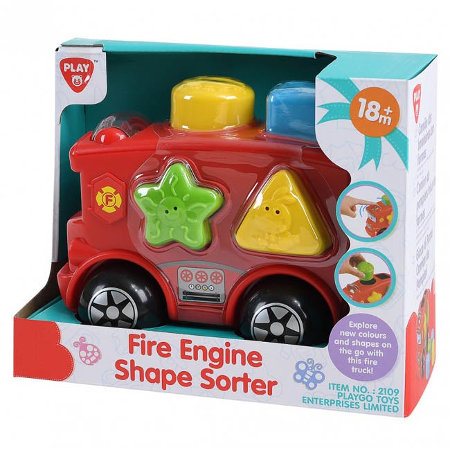 PLAY GO FIRE ENGINE SHAPE SORTER
