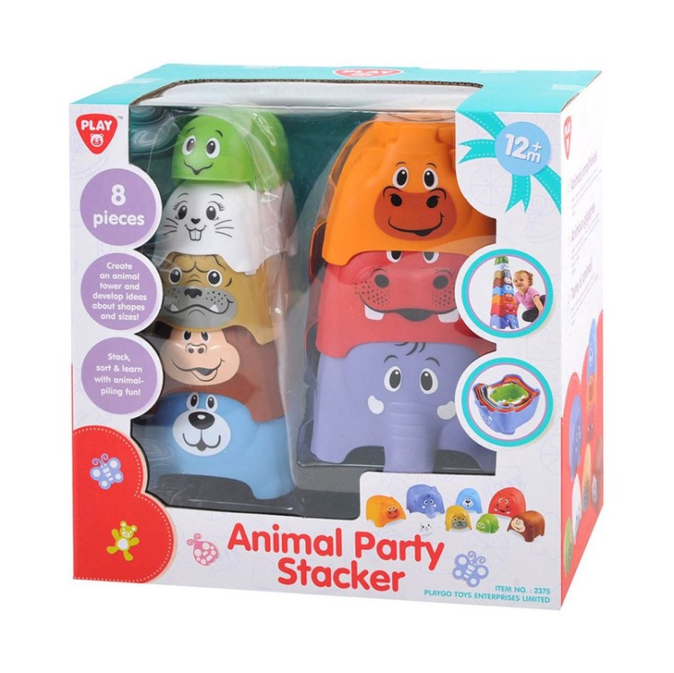 PLAY GO ANIMAL PARTY STACKER