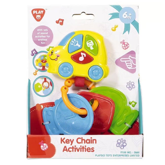 PLAY GO KEY CHAIN ACTIVITIES B/O