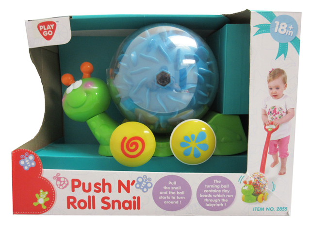 PLAY GO PUSH N` ROLL SNAIL