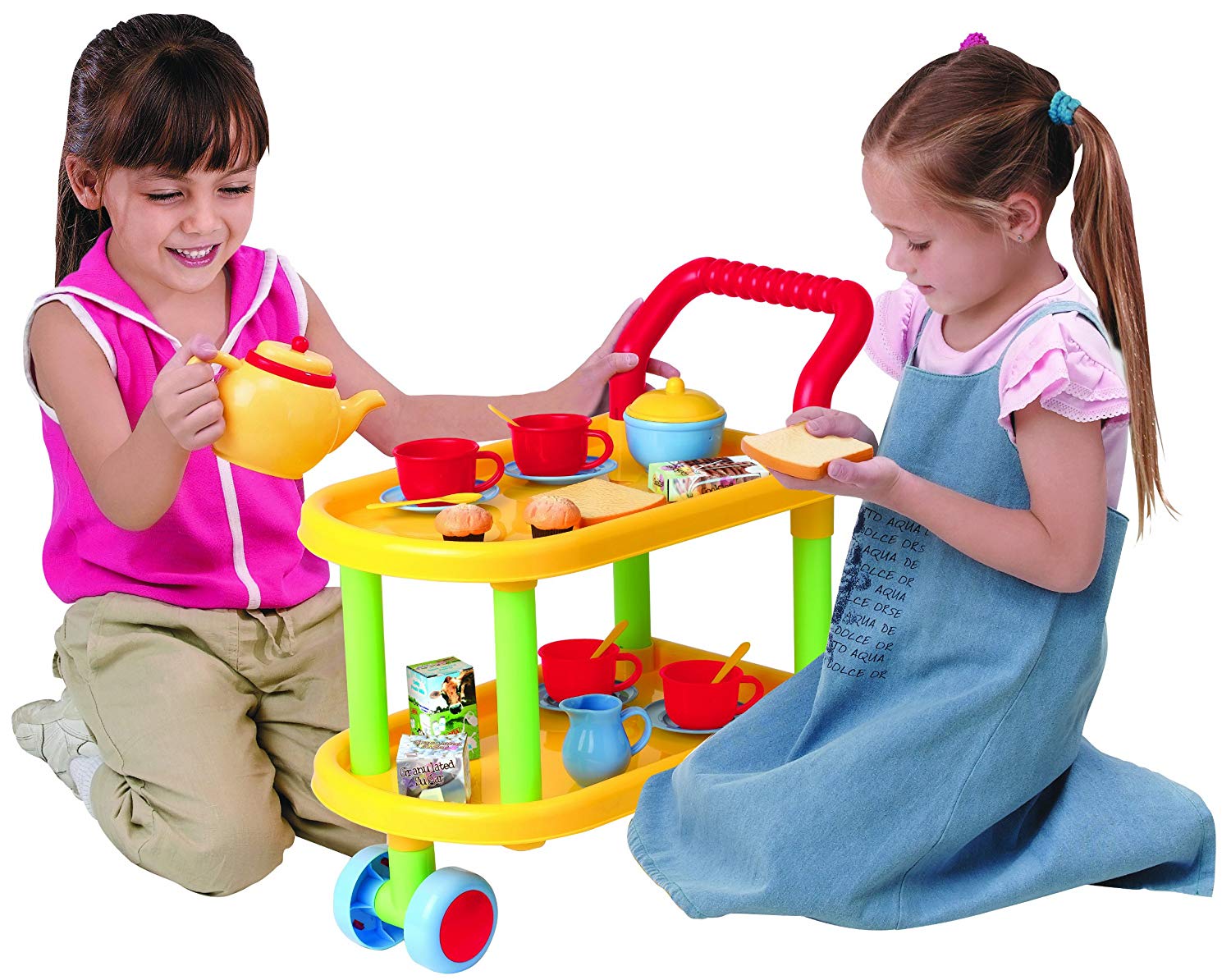 PLAY GO TEA TIME TROLLEY SET
