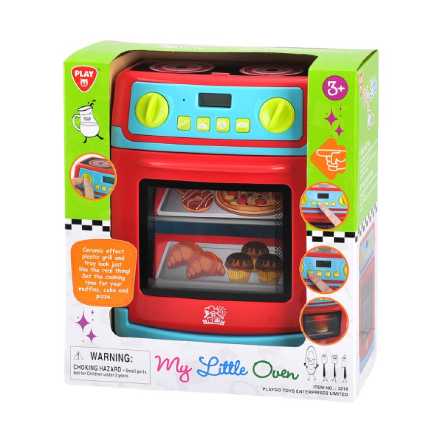 PLAY GO MY LITTLE OVEN BATTERY OPERATED