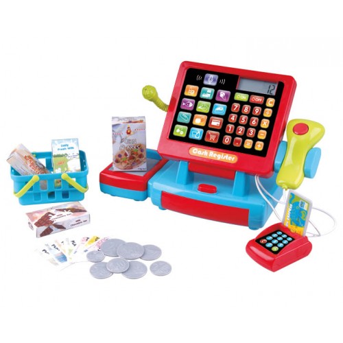 PLAYGO TOUCH & COUNT SUPERMARKET TILL BATTERY OPERATED