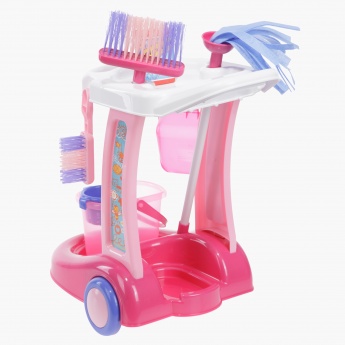 PLAY GO LITTLE HELP GO LITTLE HELPER CLEANING TROLLEY