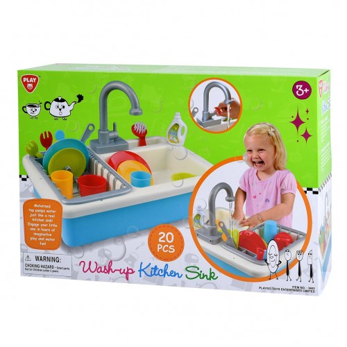 PLAY GO WASH - UP KITCHEN SINK