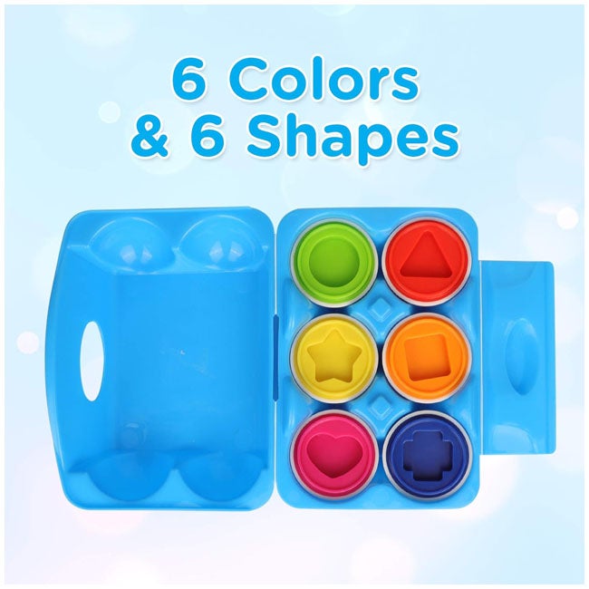 PLAYGO RAINBOW SHAPE SORTER EGGS IN CARTOON