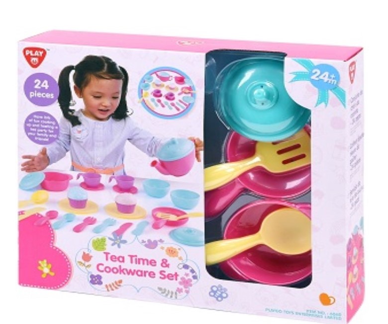 PLAY GO TEA TIME & COOKWARE PLAYSET