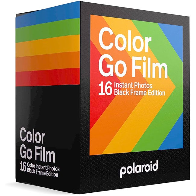 POLAROID GO FILM BLACK FRAME EDITION 2PACKS 16 PHOTOS