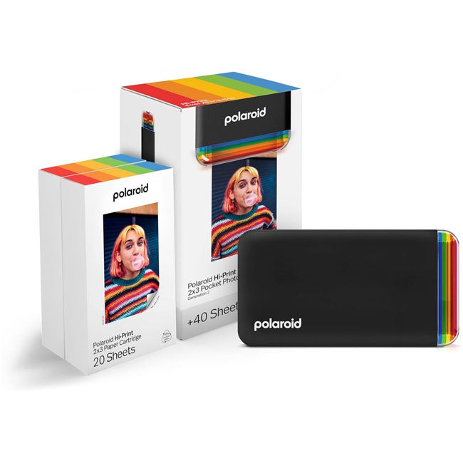 POLAROID HI.PRINT BLACK GENERATION 2 EVERYTHING BOX 2X3