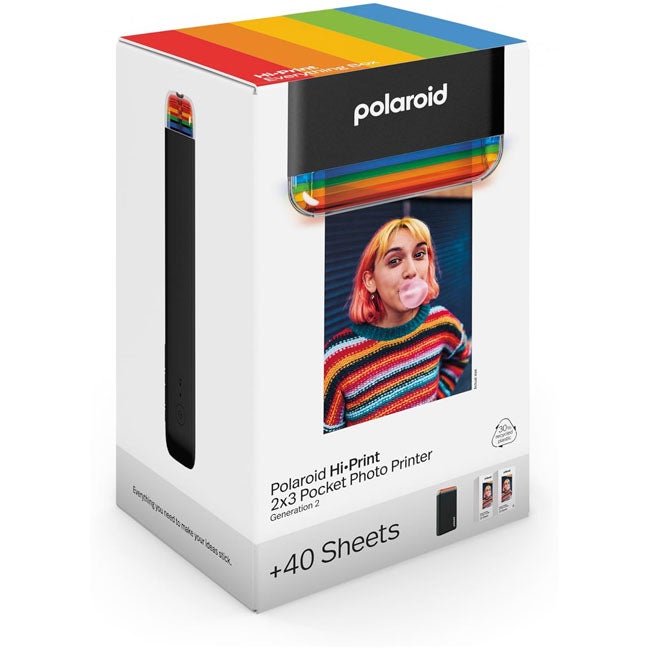 POLAROID HI.PRINT BLACK GENERATION 2 EVERYTHING BOX 2X3
