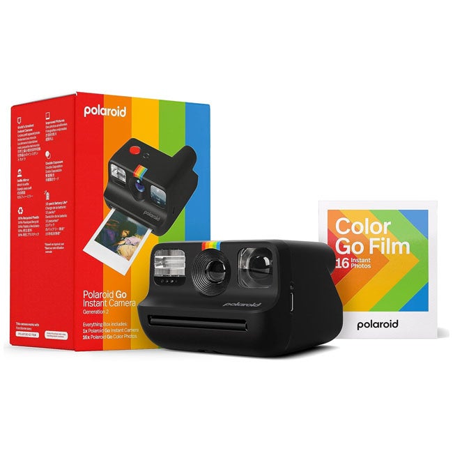POLAROID GO GEN2 MINI INSTANT CAMERA BUNDLE BLACK