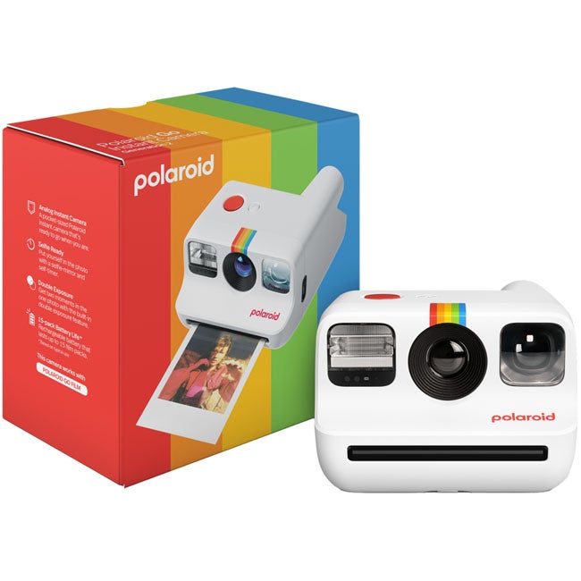 POLAROID GO GEN 2 WHITE WORLDS SMALLEST INSTANT CAMERA