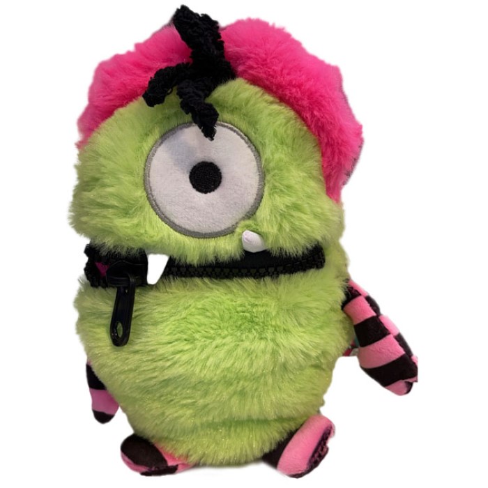 PLAYSMART PLUSH 20 CM MONSTER WITH RABBIT FUR PLUSH