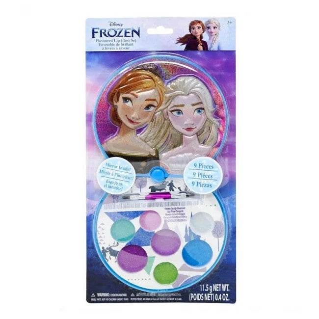 TOWNLEY GIRL DISNEY FROZEN LIP BALM SLIDE CIRCLE COMPACT