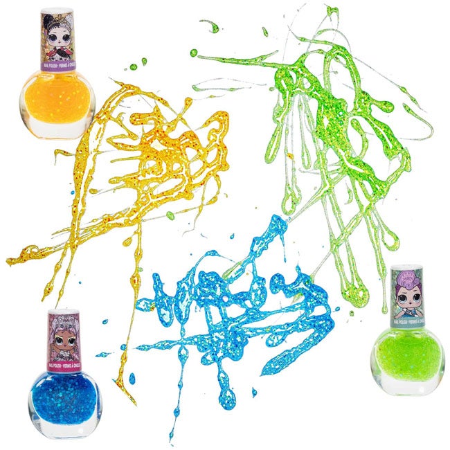 TOWNLEY GIRL LOL SURPRISE PEEL-OFF NAIL POLISH ACTIVITY SET