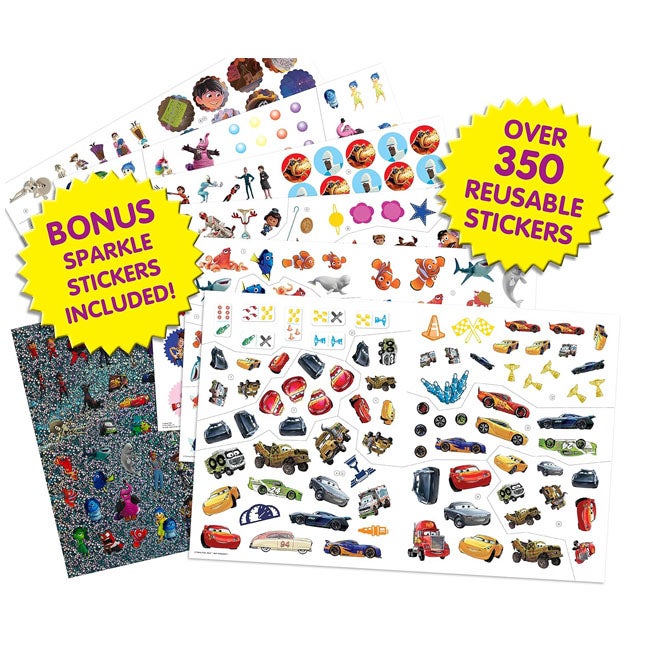 PHIDAL DISNEY PIXAR STICKER BOOK TREASURY