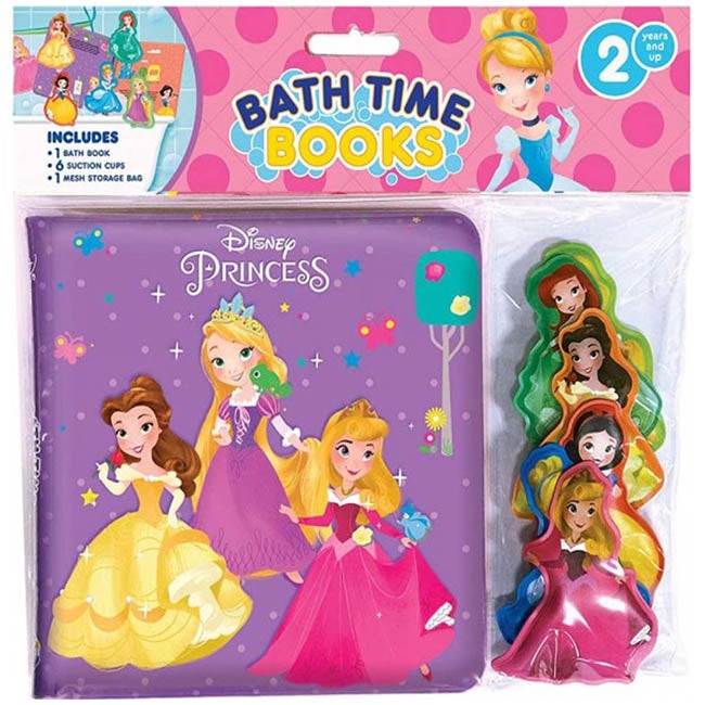 PHIDAL DISNEY PRINCESS BATHTIME DELUXE BOOK