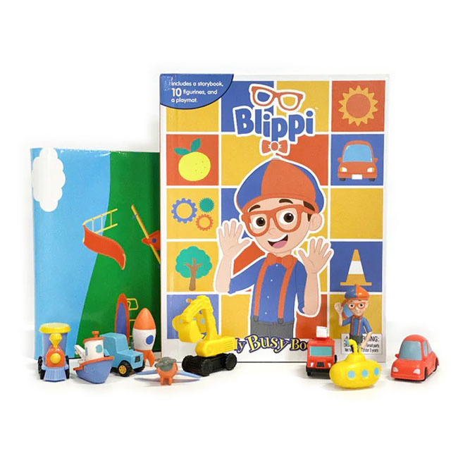 PHIDAL MOONBUG BLIPPI MY BUSY BOOKS