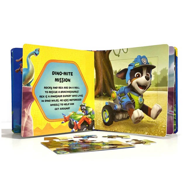PHIDAL PAW PATROL DINO RESCUE MY FIRST PUZZLE BOOK