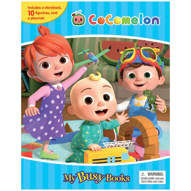 PHIDAL MOONBUG COCOMELON MY BUSY BOOKS