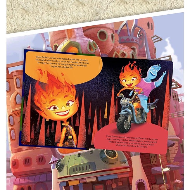 PHIDAL DISNEY PIXAR ELEMENTAL MY BUSY BOOKS